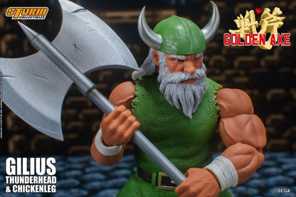 Golden Axe Gilius Thunderhead & Chickenleg 1/12 Scale Figure Set