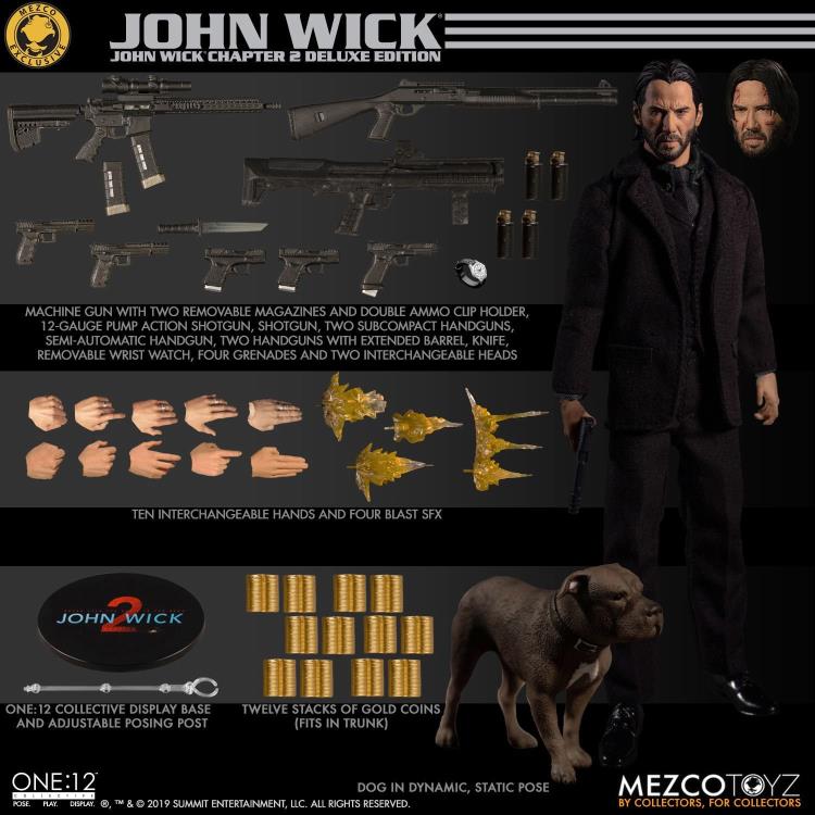 John Wick: Chapter 2 One:12 Collective John Wick Exclusive Deluxe Edition