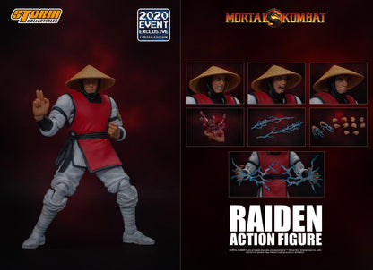 Mortal Kombat VS Series Raiden (Red) 2020 Event Exclusive  1/12 Scale Figure