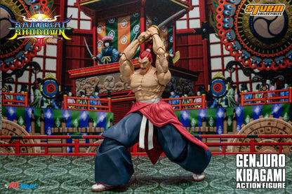 PRE-ORDER Samurai Shodown Genjuro Kibagami 1/12 Scale Figure