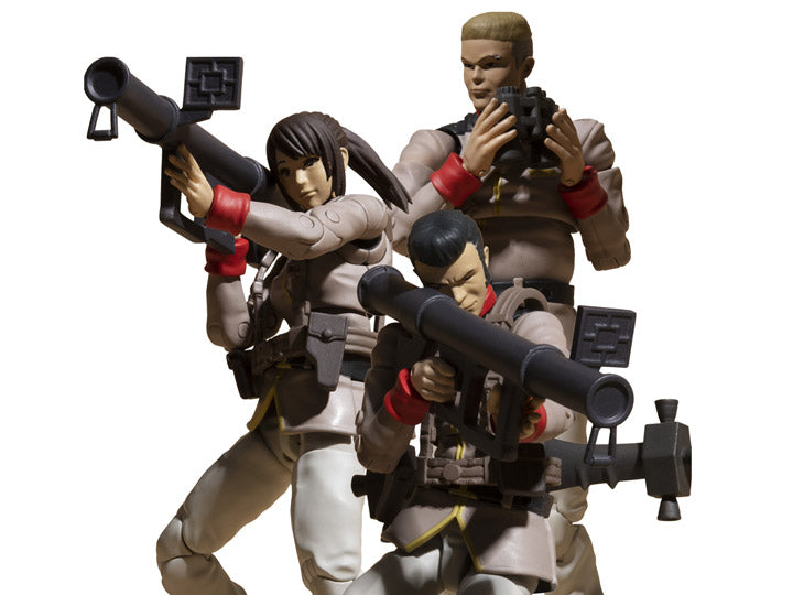 Mobile Suit Gundam G.M.G. Earth United Army Soldier Set with Bonus 2009-07