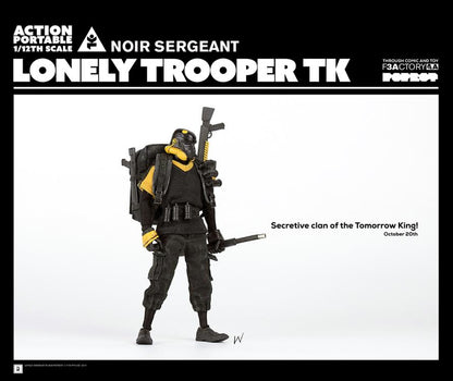 Tomorrow Kings Lonely Trooper TK Noir Sergeant Action Portable 1/12 Scale Figure