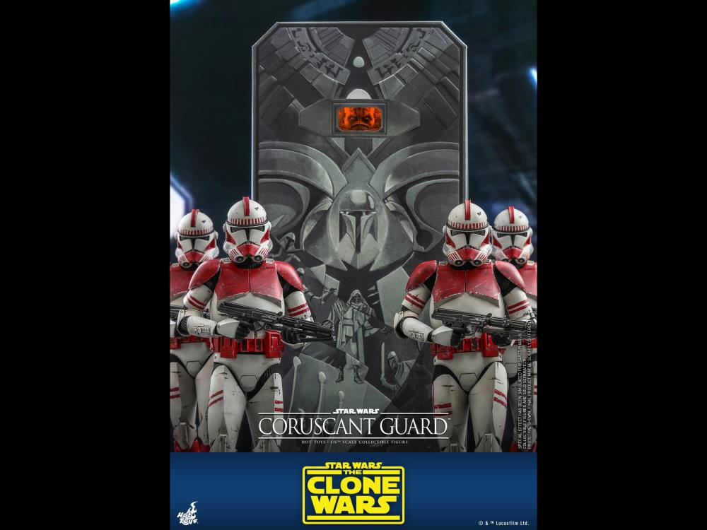 Star Wars: The Clone Wars TMS025 Coruscant Guard 1/6 Scale Figure