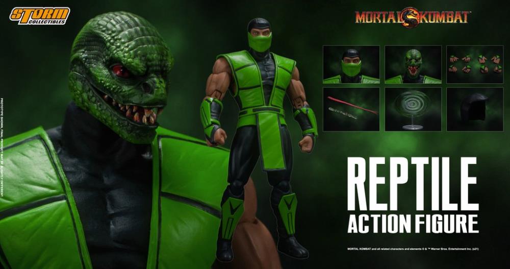 Storm Collectible Mortal Kombat VS Series Reptile 1/12 Scale Figure