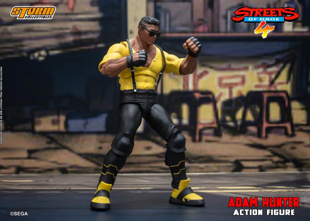 Streets of Rage 4 Adam Hunter 1/12 Scale Figure