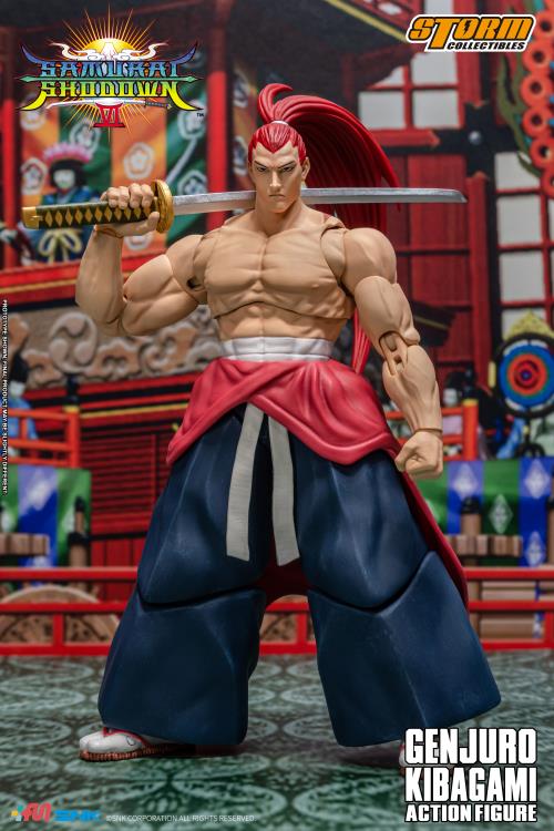 Samurai Shodown Genjuro Kibagami 1/12 Scale Figure