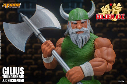 Golden Axe Gilius Thunderhead & Chickenleg 1/12 Scale Figure Set