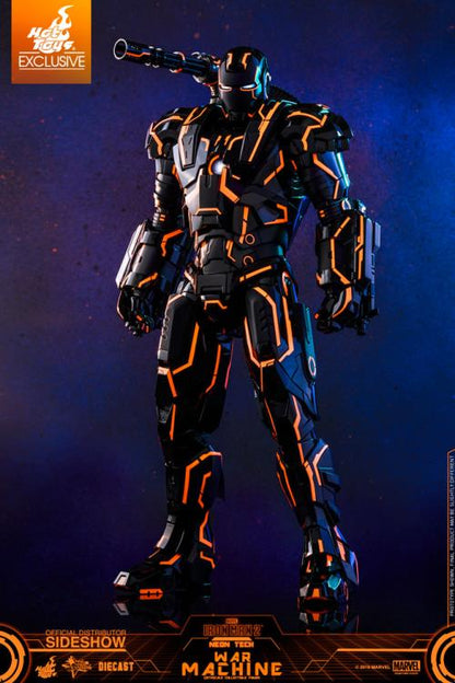 Iron Man 2 MMS553D35 Neon Tech War Machine 1/6th Scale Exclusive Collectible Figure