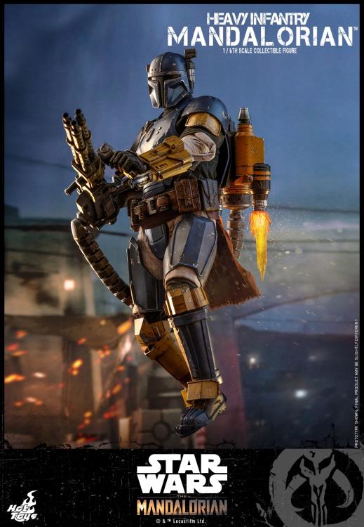 The Mandalorian TMS010 Heavy Infantry Mandalorian 1/6 Scale Collectible Figure