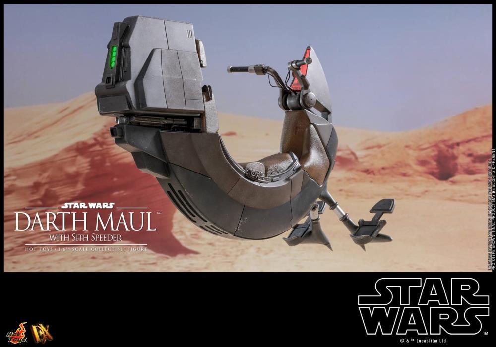 Star Wars: The Phantom Menace DX17 Darth Maul With Speeder 1/6 Scale Collectible Figure