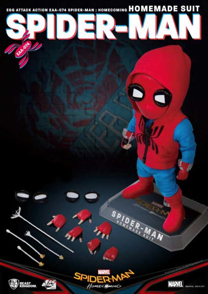 Spider-Man: Homecoming Egg Attack Action EAA-074 Spider-Man (Homemade Suit)