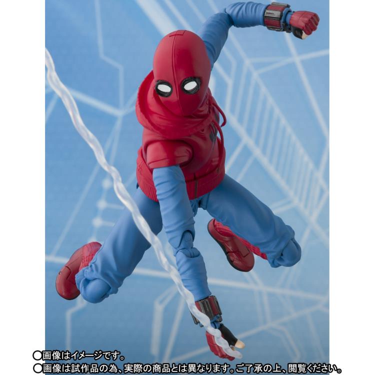 Spider-Man: Homecoming S.H.Figuarts Spider-Man (Homemade Suit Ver.) & Iron Man (Mark XLVII) Exclusive