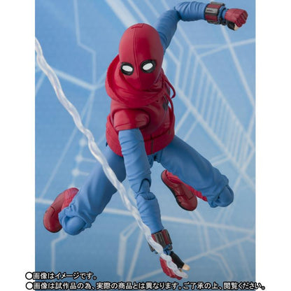 Spider-Man: Homecoming S.H.Figuarts Spider-Man (Homemade Suit Ver.) & Iron Man (Mark XLVII) Exclusive