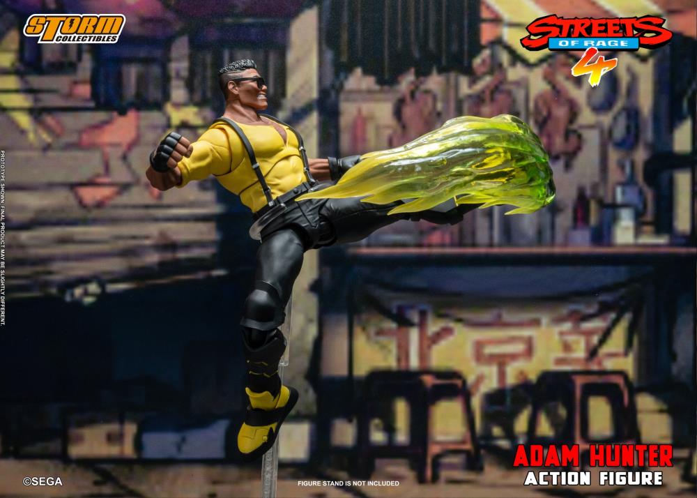 Streets of Rage 4 Adam Hunter 1/12 Scale Figure