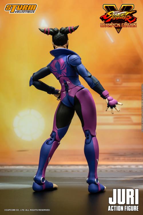 Street Fighter V: Champion Edition Juri Han 1/12 Scale Figure