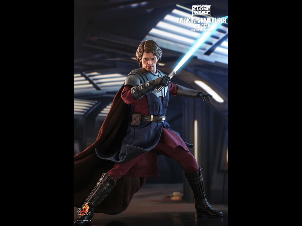 Star Wars: The Clone Wars TMS020 Anakin Skywalker and STAP 1/6 Scale Figure