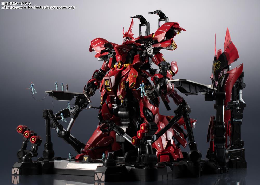 FINAL SALE - Mobile Suit Gundam: Char's Counterattack Metal Structure MSN-04 Sazabi