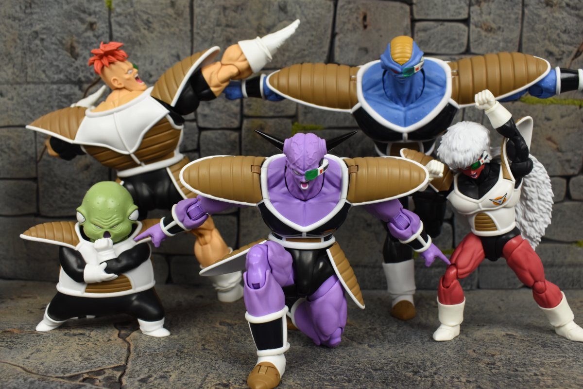 Dragon Ball Z S.H.Figuarts Ginyu Force Complete Set