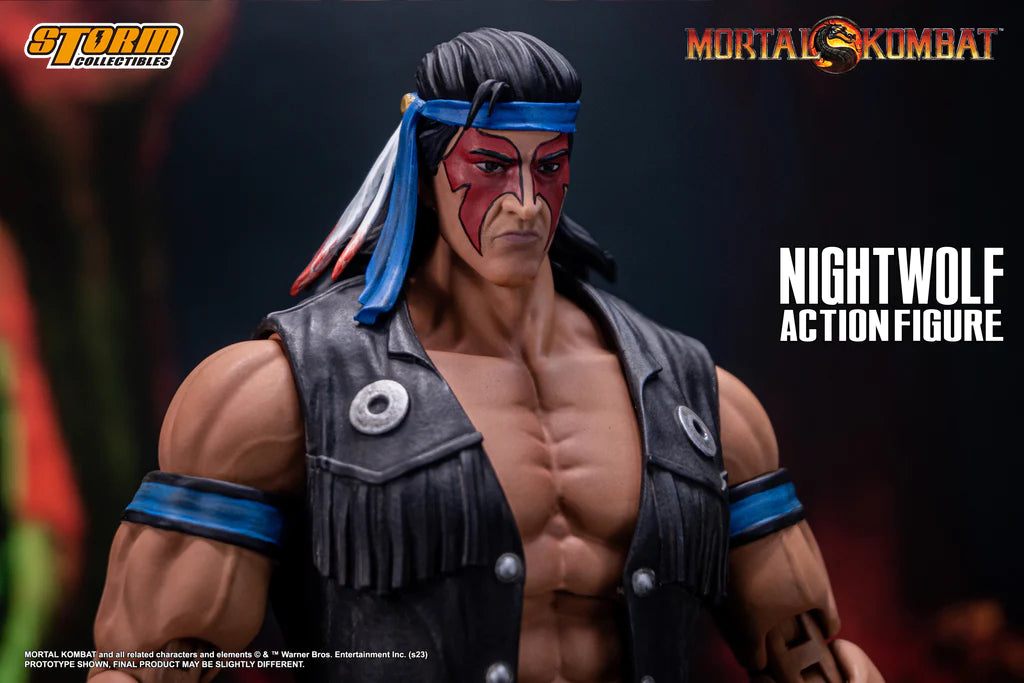 Mortal Kombat Nightwolf 1/12 Scale Figure