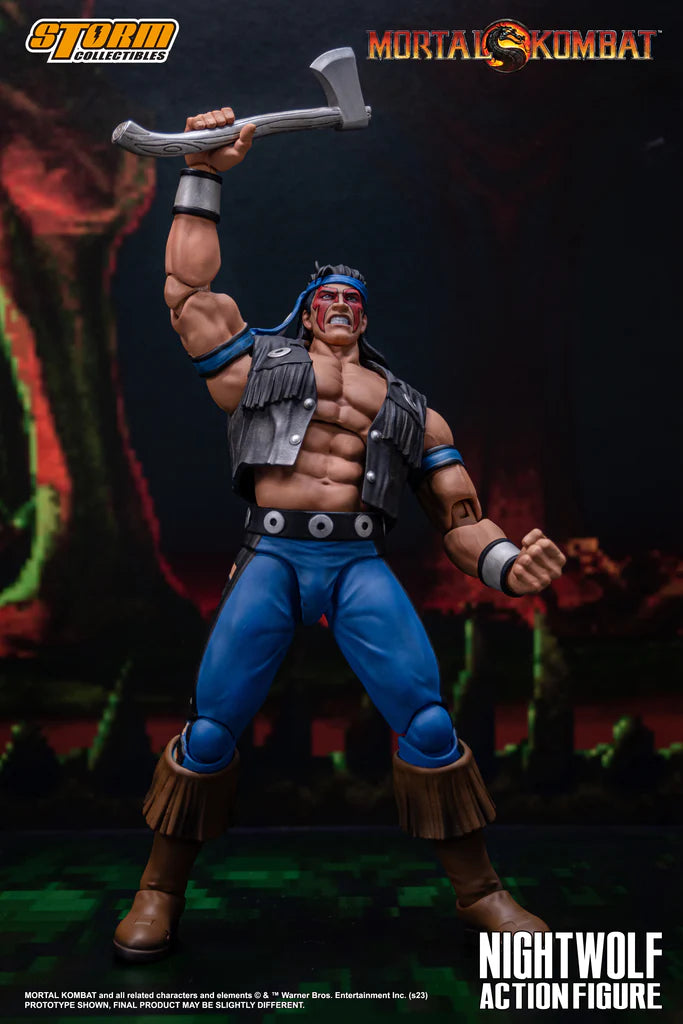 PRE-ORDER Mortal Kombat Nightwolf 1/12 Scale Figure