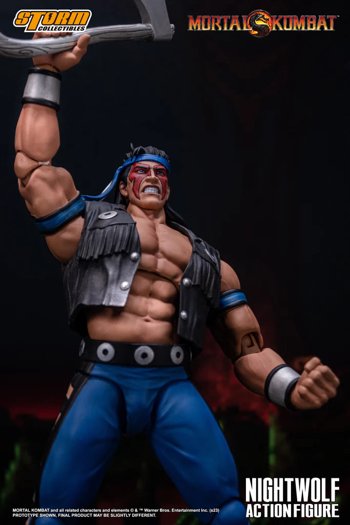 PRE-ORDER Mortal Kombat Nightwolf 1/12 Scale Figure