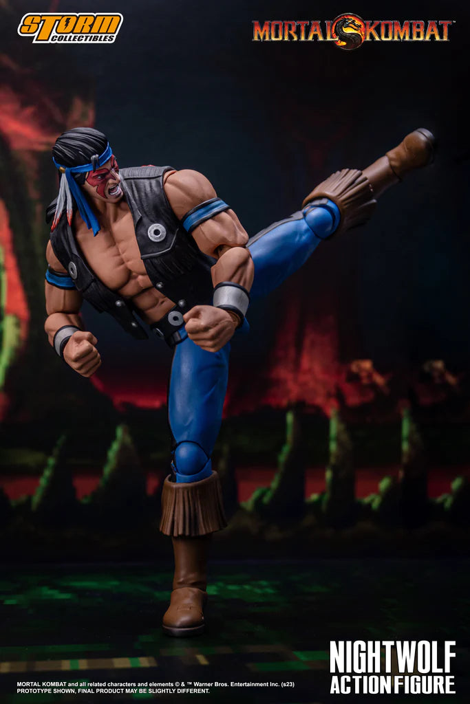 PRE-ORDER Mortal Kombat Nightwolf 1/12 Scale Figure