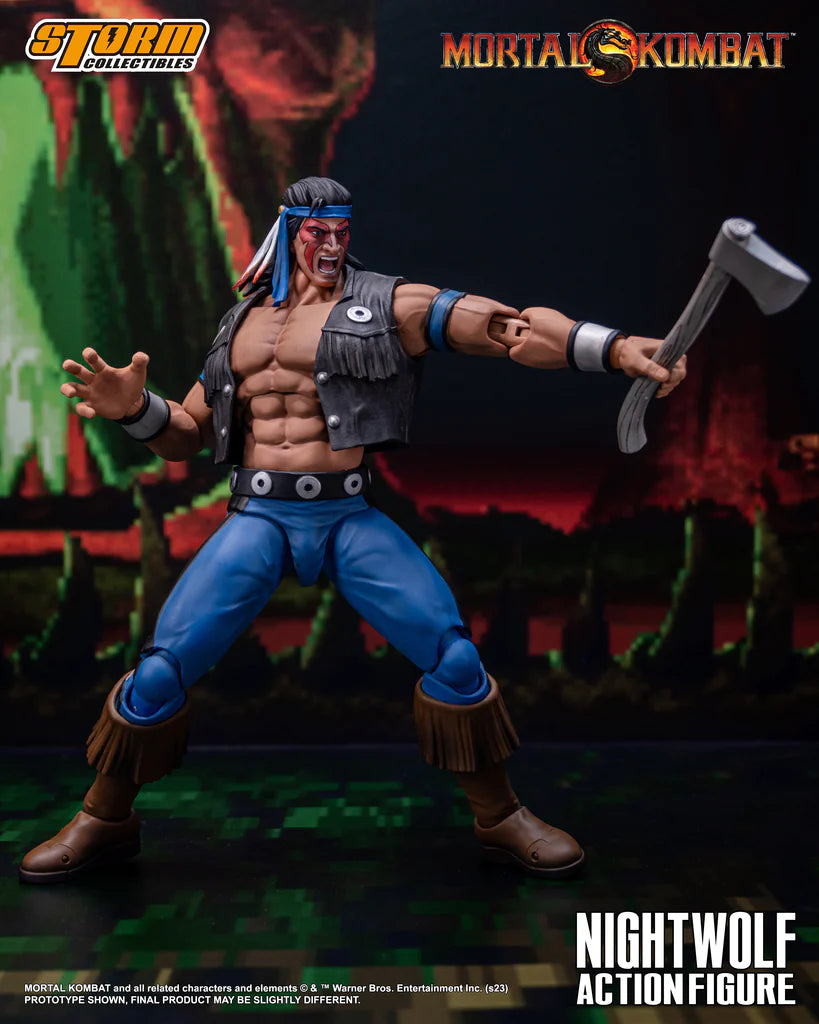 PRE-ORDER Mortal Kombat Nightwolf 1/12 Scale Figure