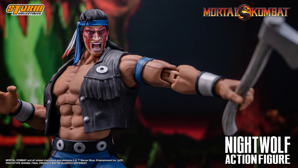 PRE-ORDER Mortal Kombat Nightwolf 1/12 Scale Figure