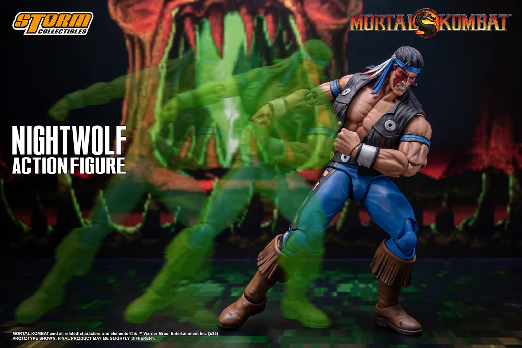 Mortal Kombat Nightwolf 1/12 Scale Figure