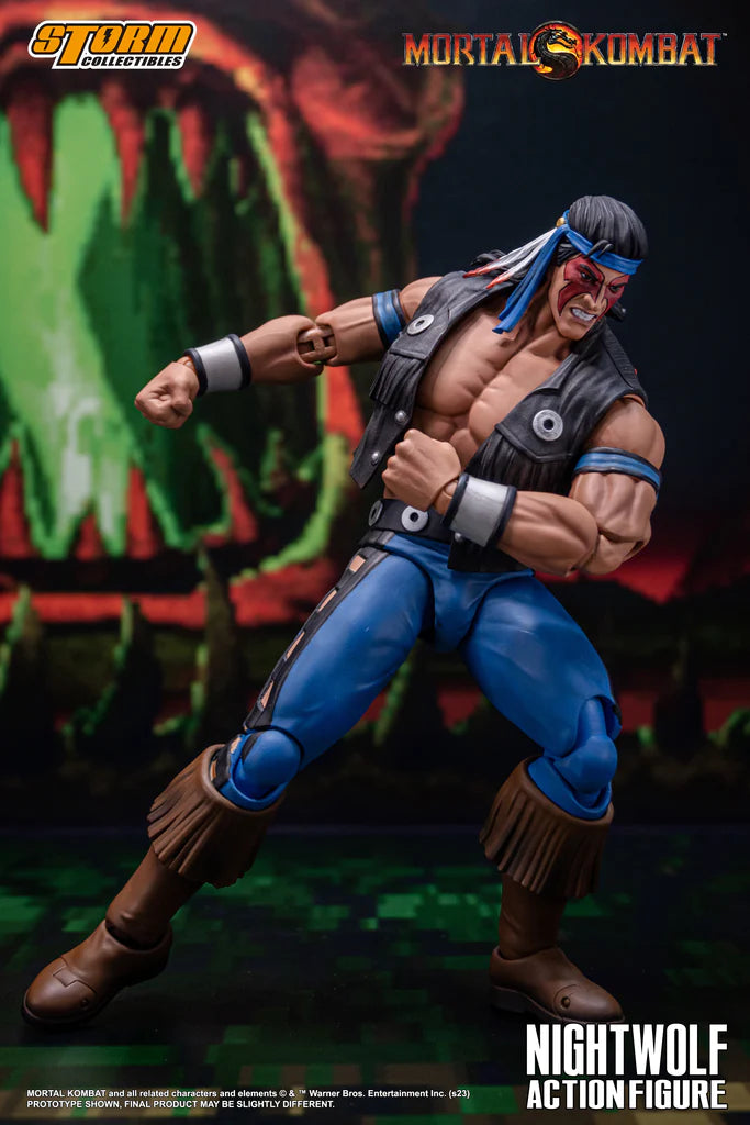 Mortal Kombat Nightwolf 1/12 Scale Figure