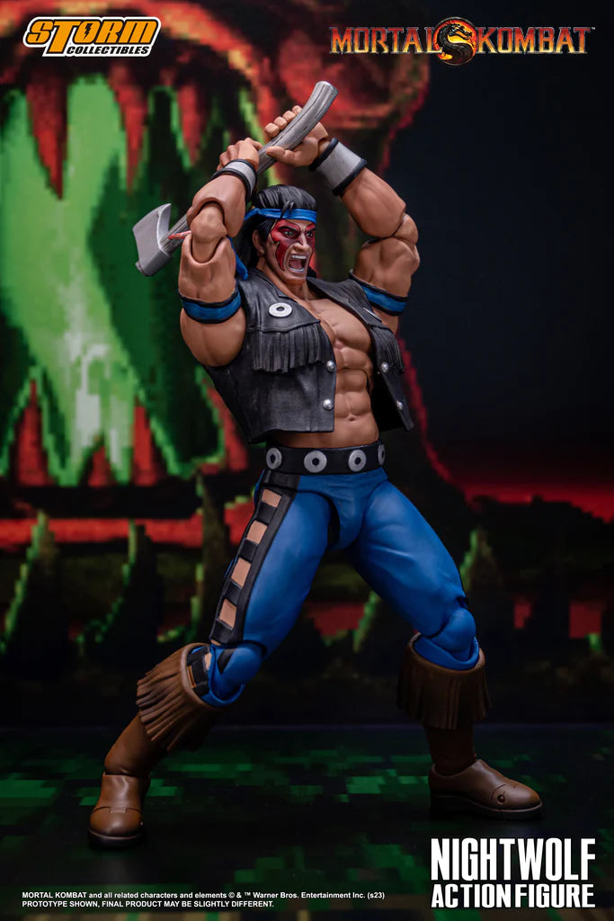 PRE-ORDER Mortal Kombat Nightwolf 1/12 Scale Figure
