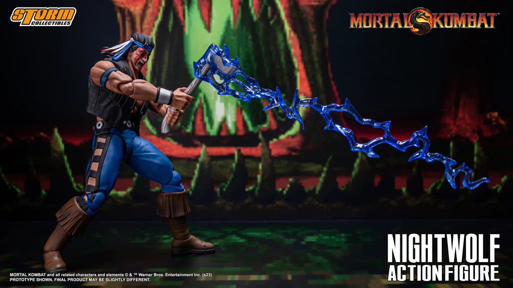 Mortal Kombat Nightwolf 1/12 Scale Figure