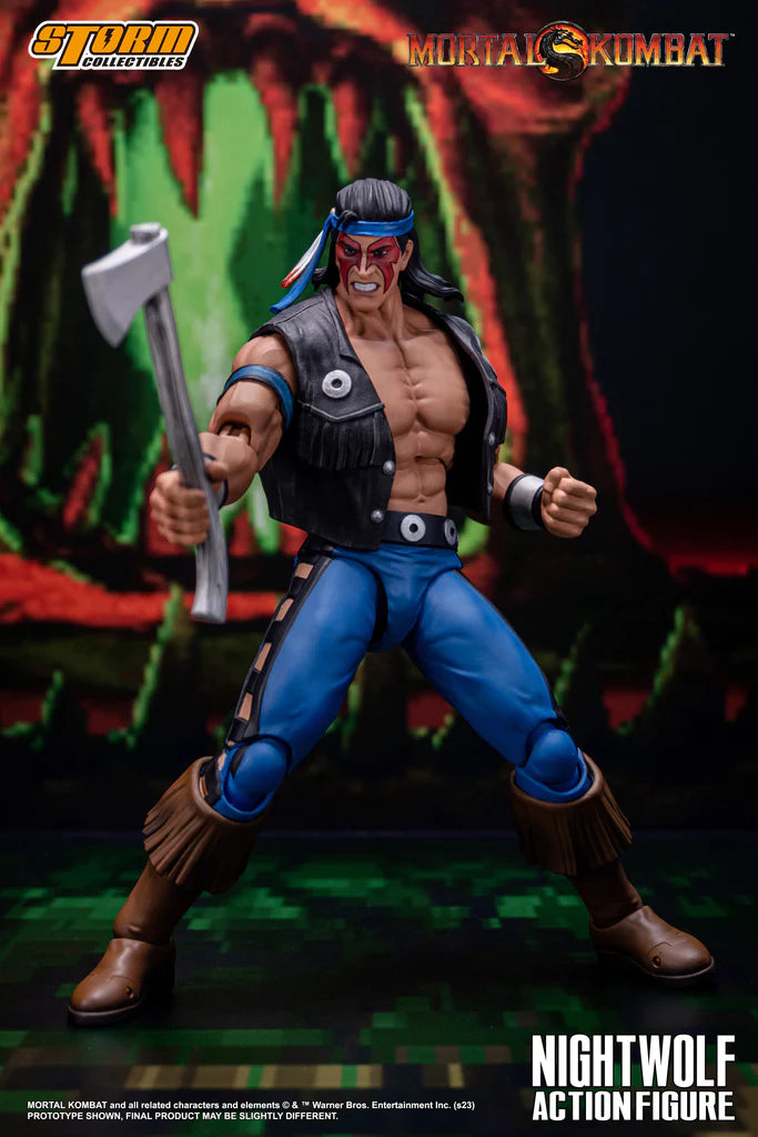 PRE-ORDER Mortal Kombat Nightwolf 1/12 Scale Figure