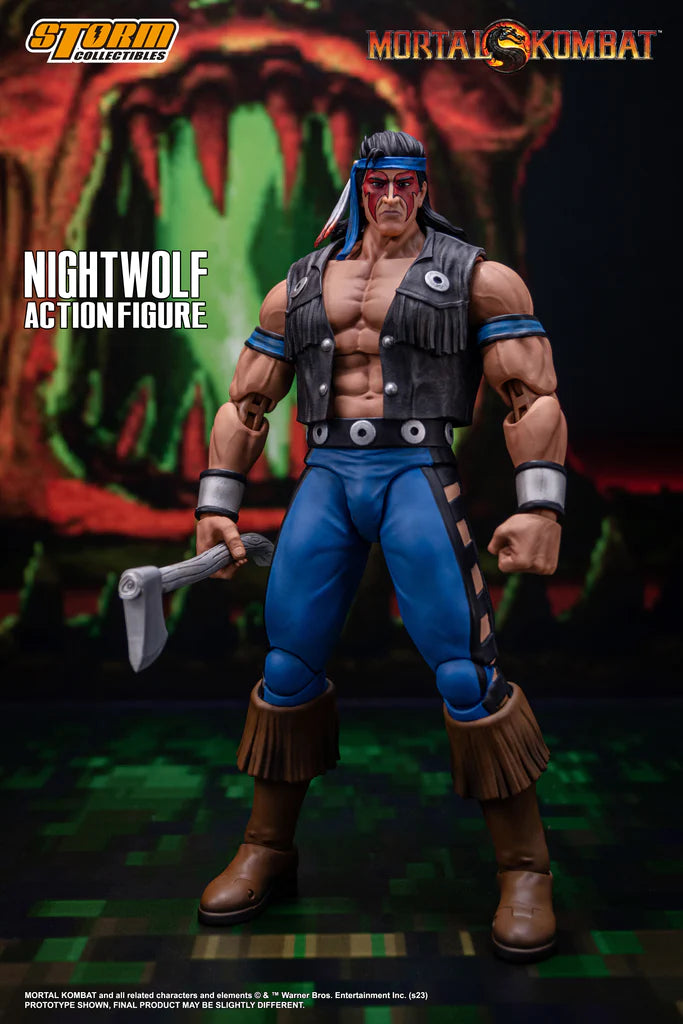 Mortal Kombat Nightwolf 1/12 Scale Figure