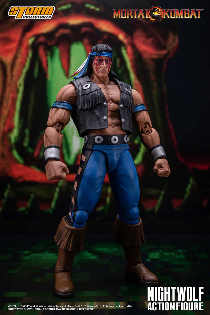 Mortal Kombat Nightwolf 1/12 Scale Figure