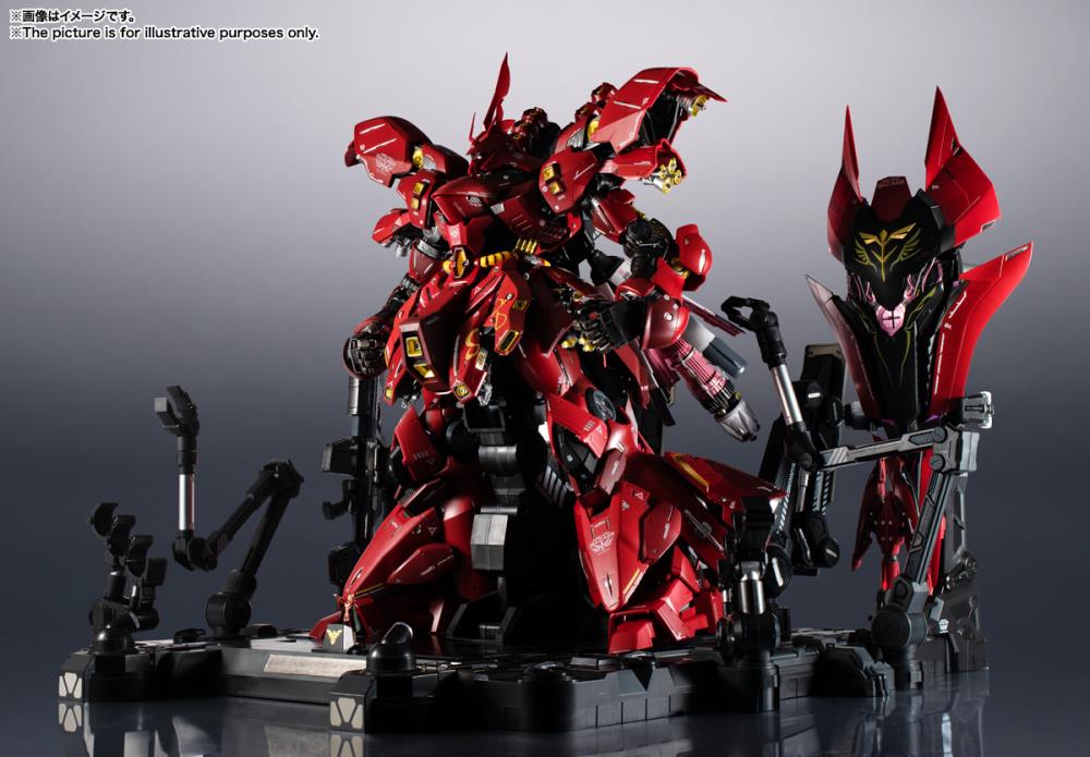 FINAL SALE - Mobile Suit Gundam: Char's Counterattack Metal Structure MSN-04 Sazabi