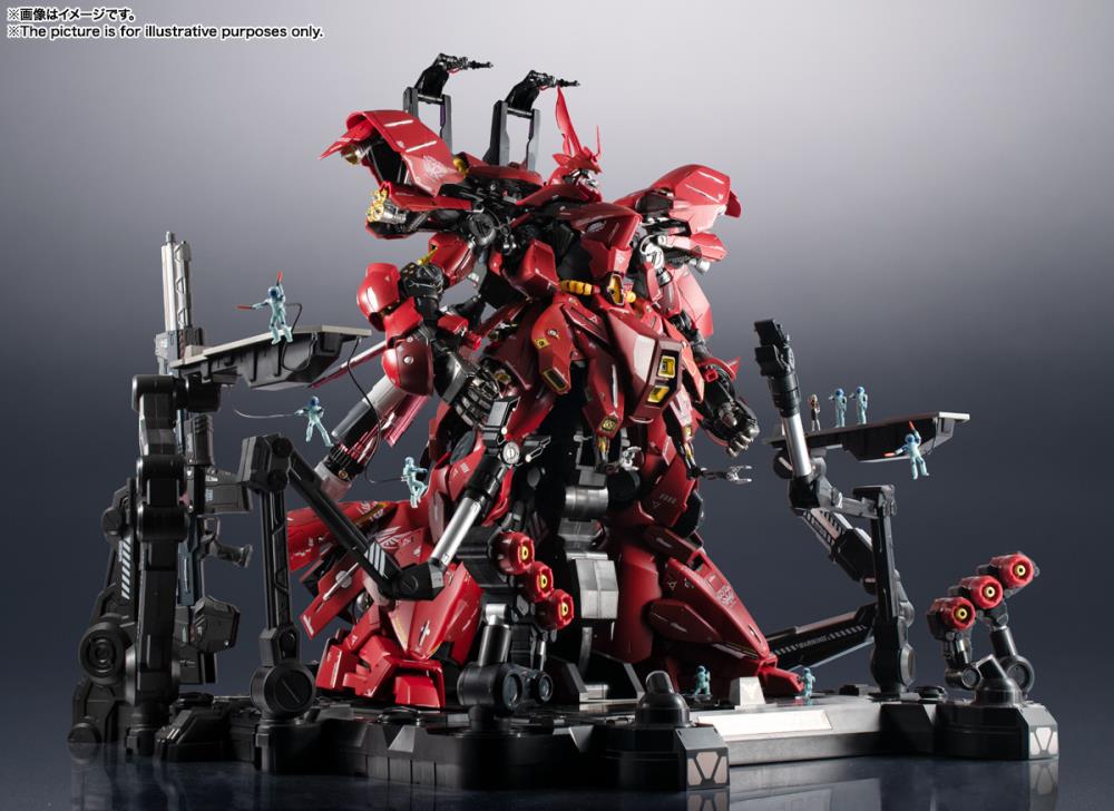 FINAL SALE - Mobile Suit Gundam: Char's Counterattack Metal Structure MSN-04 Sazabi
