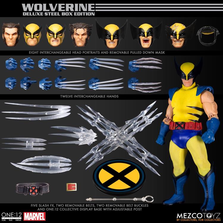 One:12 Collective Marvel X-Men Wolverine Deluxe Steel Box Edition