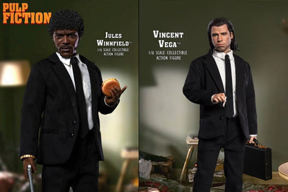 Pulp Fiction Vincent Vega 1/6 Scale Figure & Jules Winnfield 1/6 Scale Figure SET