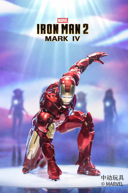 ZD Toys Iron Man 2 Mark IV 1:10 Scale Collectible Figure ( No Light Up Function )