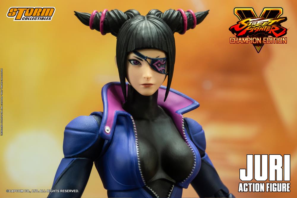 Street Fighter V: Champion Edition Juri Han 1/12 Scale Figure