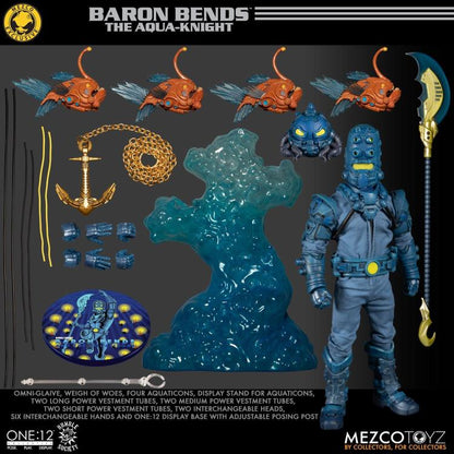 One:12 Collective Rumble Society Baron Bends & The Aquaticons swag set