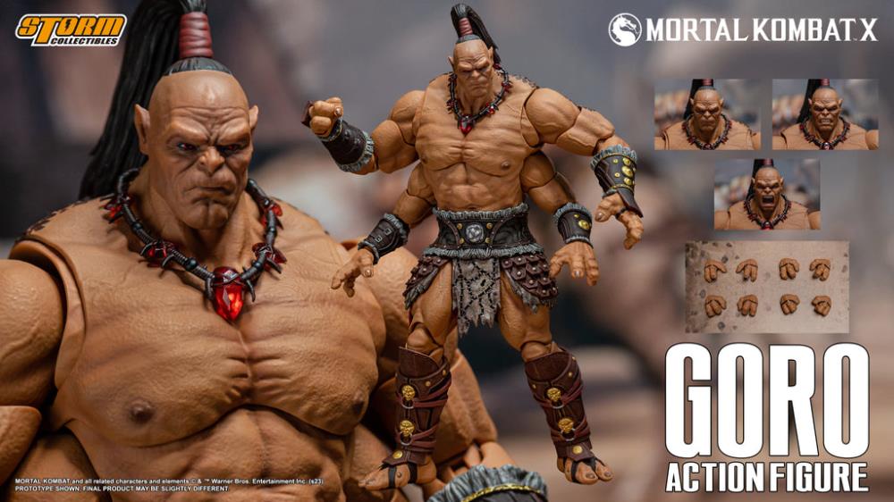 PRE-ORDER - Mortal Kombat X Goro 1/12 Scale Figure – TOYCO Collectibles