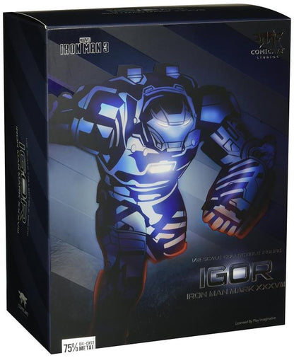 Iron Man 3 Super Alloy Mark XXXVIII Igor 1/12 Scale Die-Cast Figure