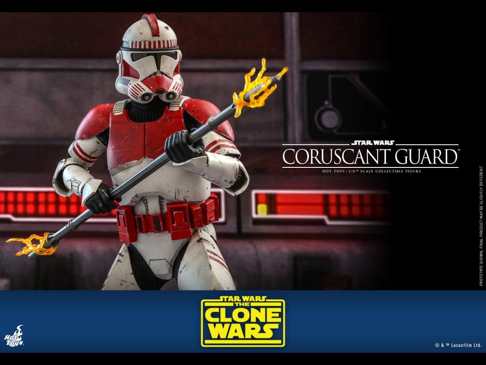 Star Wars: The Clone Wars TMS025 Coruscant Guard 1/6 Scale Figure