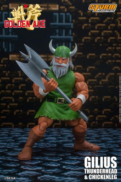 Golden Axe Gilius Thunderhead & Chickenleg 1/12 Scale Figure Set