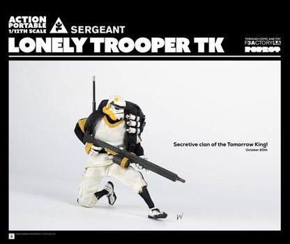 Tomorrow Kings Lonely Trooper TK Sergeant Action Portable 1/12 Scale Figure