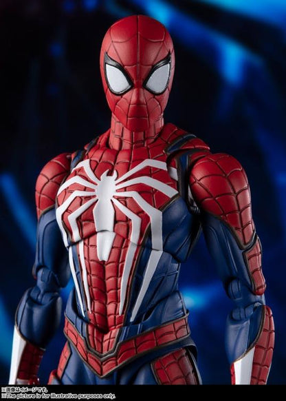 Spider-Man (2018 PS4 Video Game) S.H.Figuarts Spider-Man (Advanced Suit)