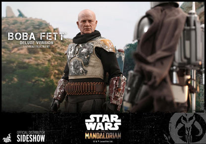 The Mandalorian TMS034 Deluxe Boba Fett 1/6th Scale Collectible Figure Set