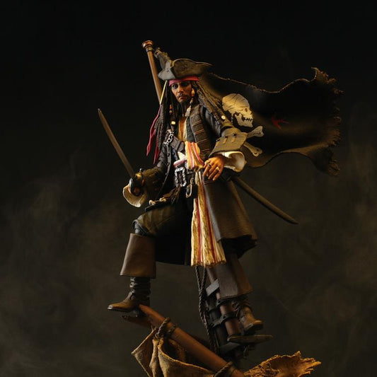 PRE-ORDER Pirates of the Caribbean Revoltech NR006 Jack Sparrow